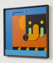 ELEFANT MAMA (orange/blau)