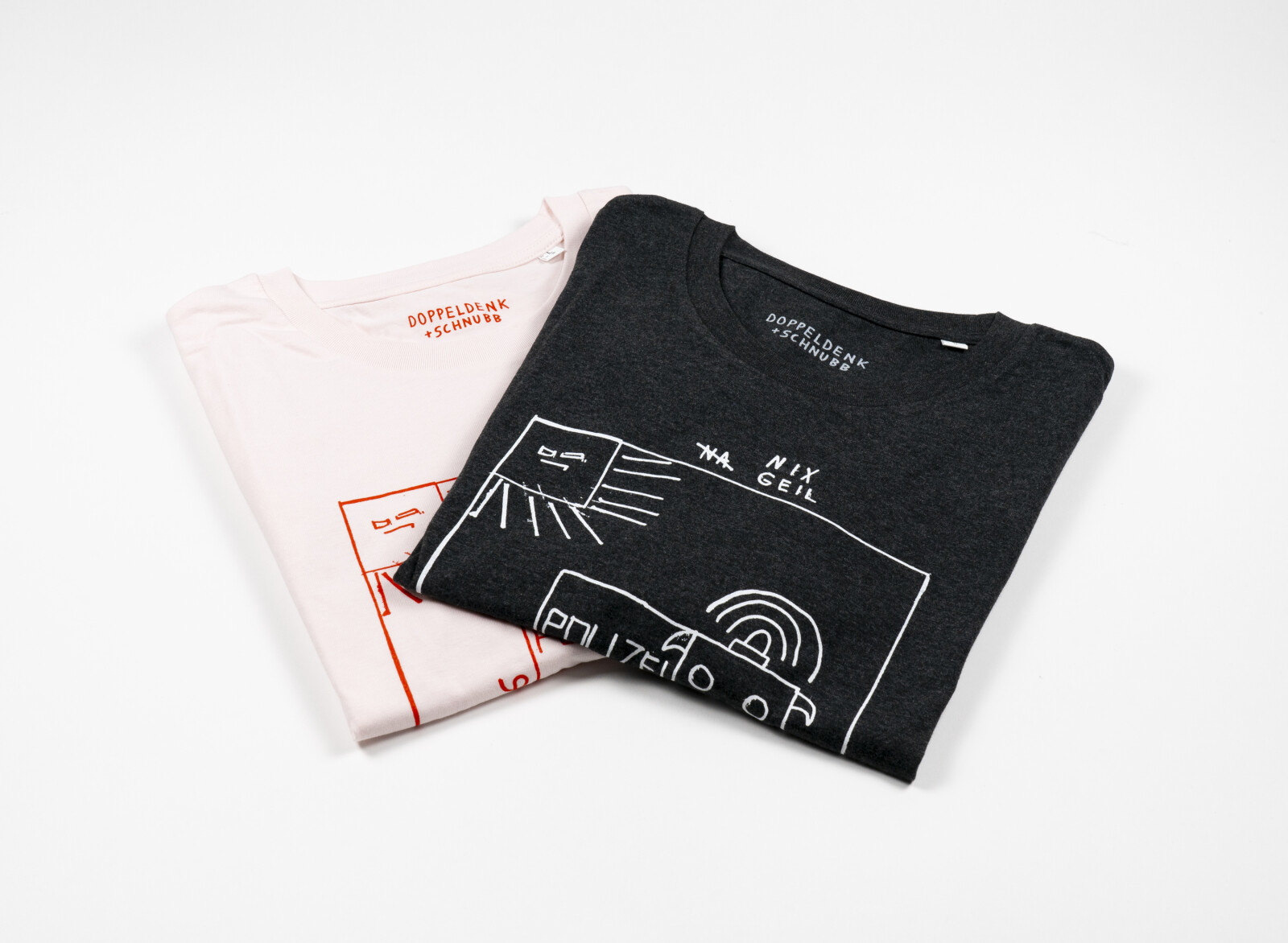 `NIX GEIL` T-SHIRT (Doppeldenk + Schnubb)