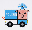 BULLENSCHWEIN AUFKLEBER SET