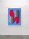 69 (rot auf blauem Grund)